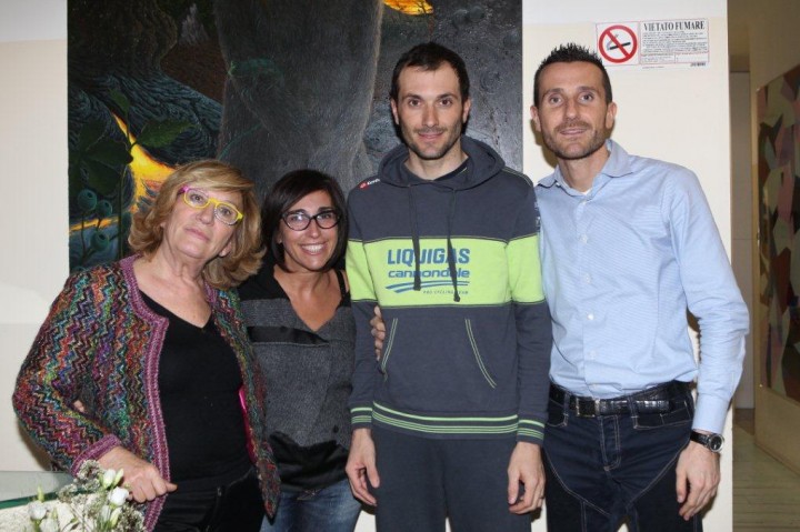 Ivan Basso e lo Staff 